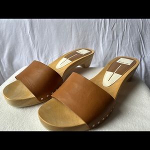 DOLCE VITA Claire Do Caramel Leather Sandals size 7.5